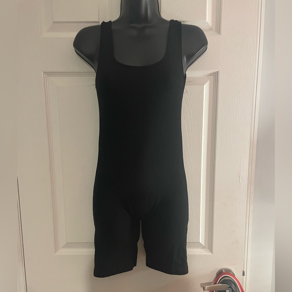 Cotton romper black